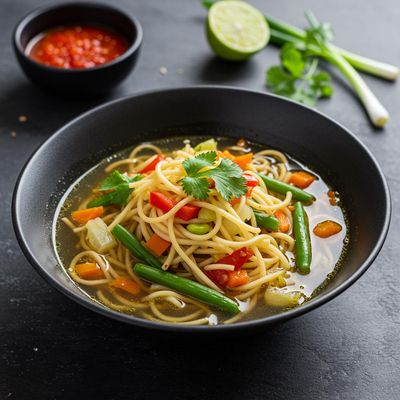 Veg Noodles soup